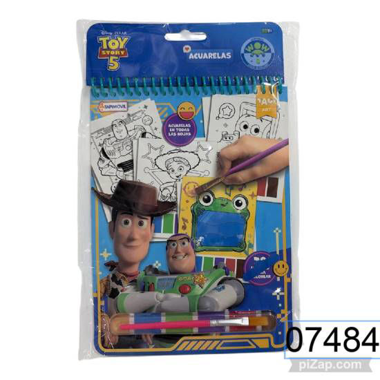 Imagen de AGUA WOW/SCRATCH/ACUARELAS TOY STORY 5 6.26